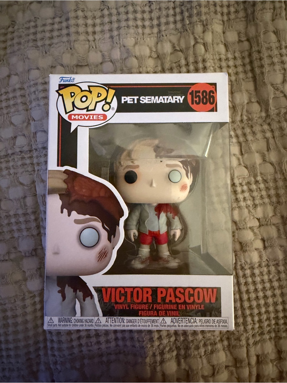 Funko Victor Pascow Pop! Vinyl Figure - White, Red, Gray
